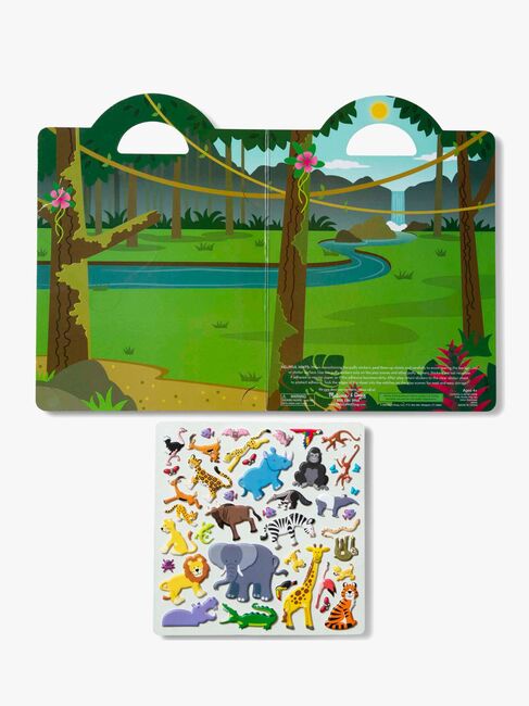 Melissa & Doug Klistermærkebog Safari 42 Stk.