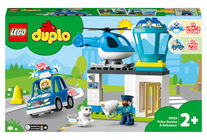 LEGO DUPLO Town Redning Politistation og helikopter 10959