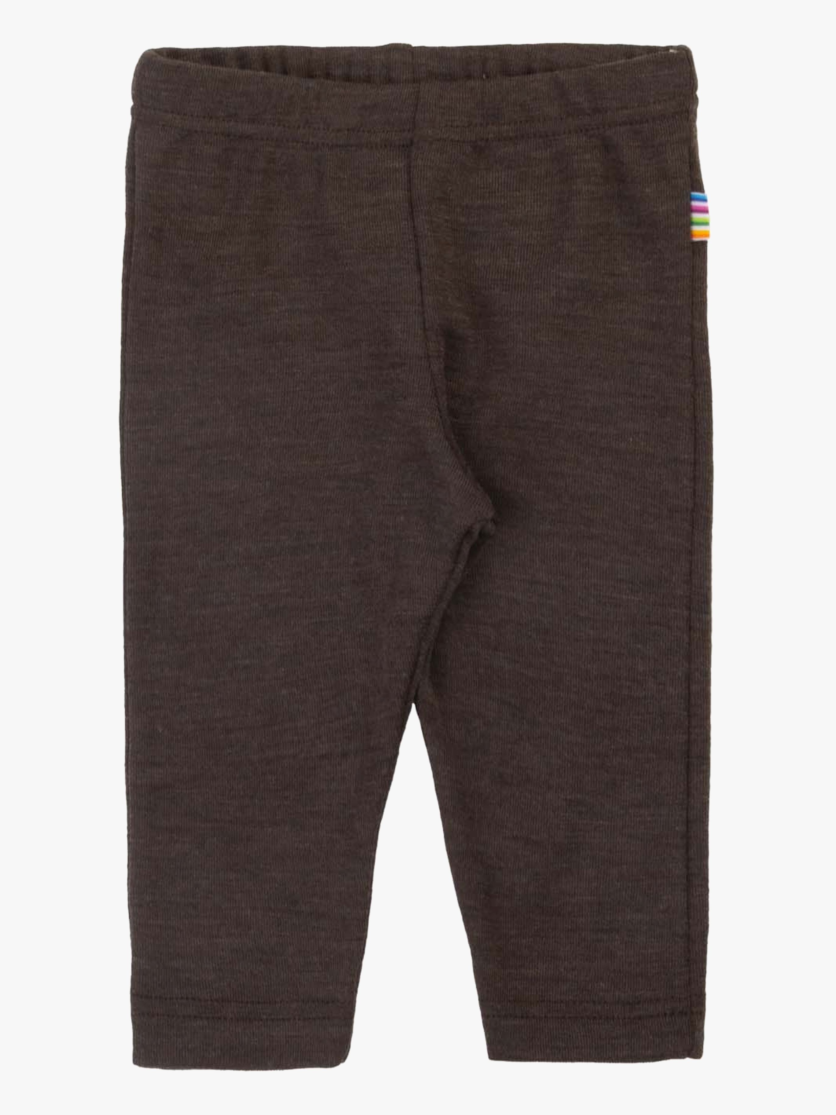 Joha Leggings Merinould, Mørkebrun, 100