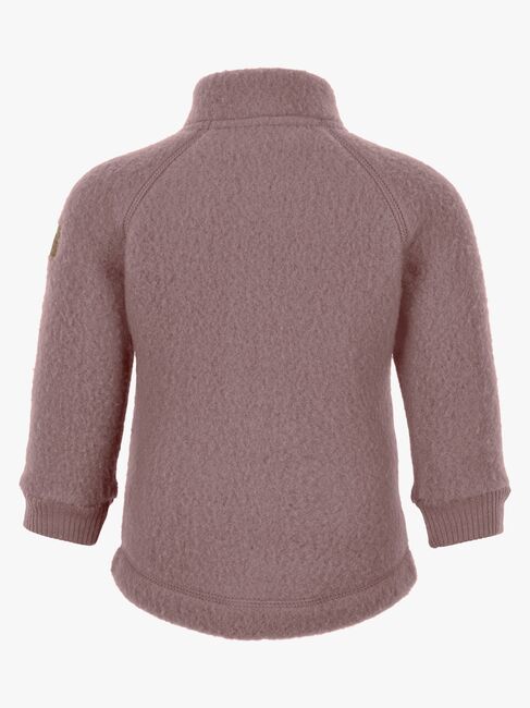 Mikk-Line Fleecetrøje Merinould, Twilight Mauve