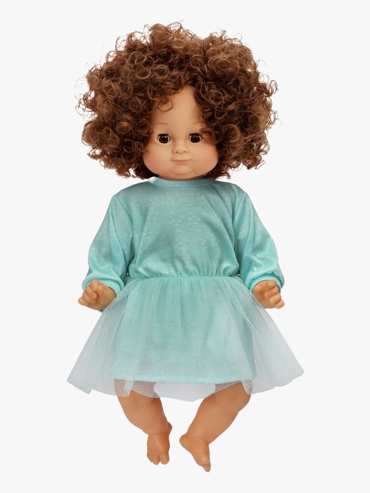 Skrållan Lillan Taledukke Mørkt Hår 36 cm