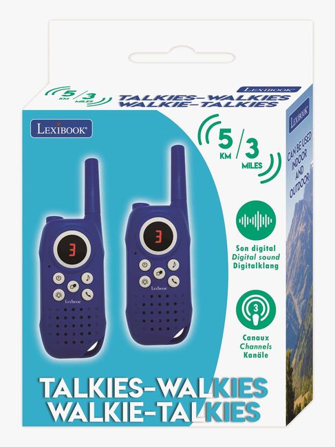 Lexibook Digital 5 km Walkie Talkie