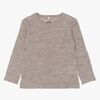 Mikk-Line  Langærmet T-shirt Merinould, Melange Denver