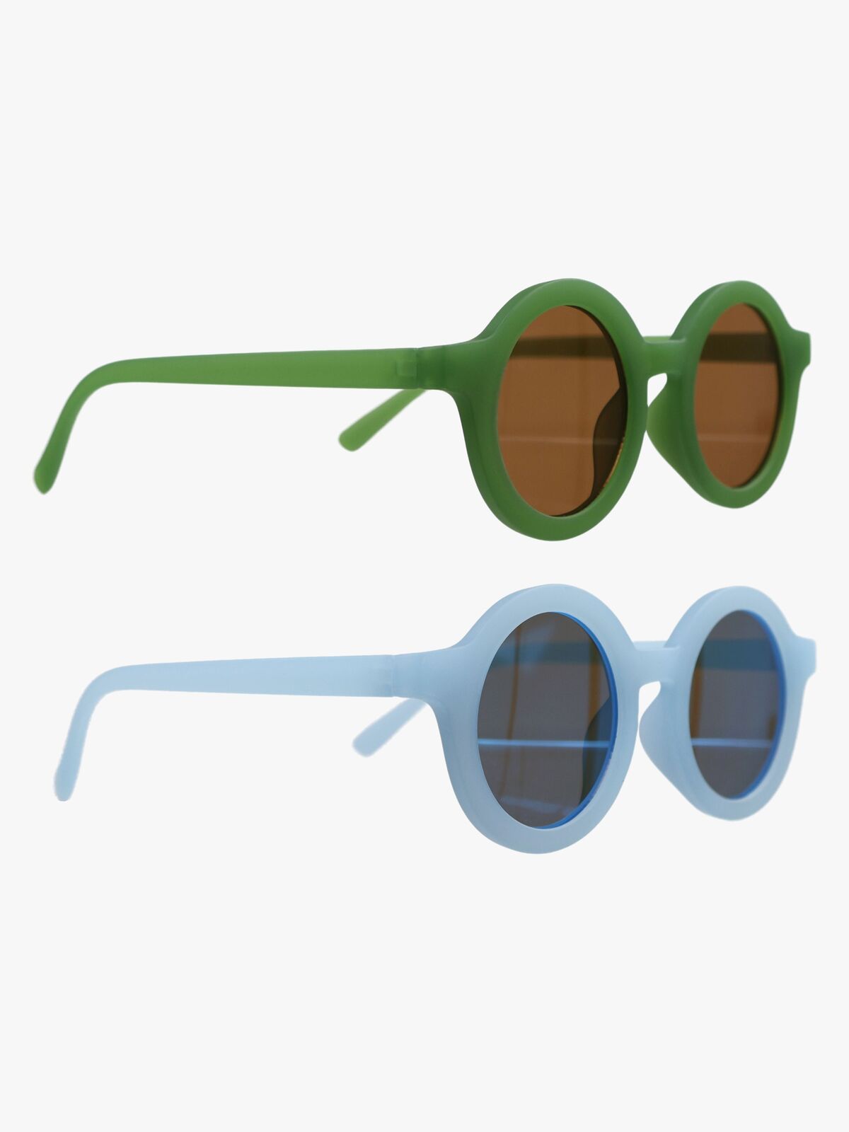 CarloBaby Solbriller Stråla 2-pak 3-6 År, Grøn/Blå