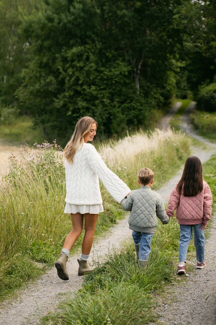 Viking x Kenza Quiltet Jakke, Light Green