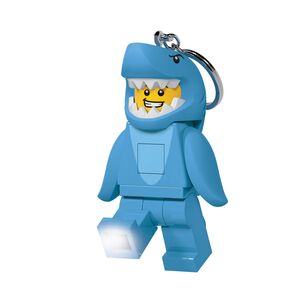LEGO Iconic Shark Suit Guy Nøglering med LED-lys