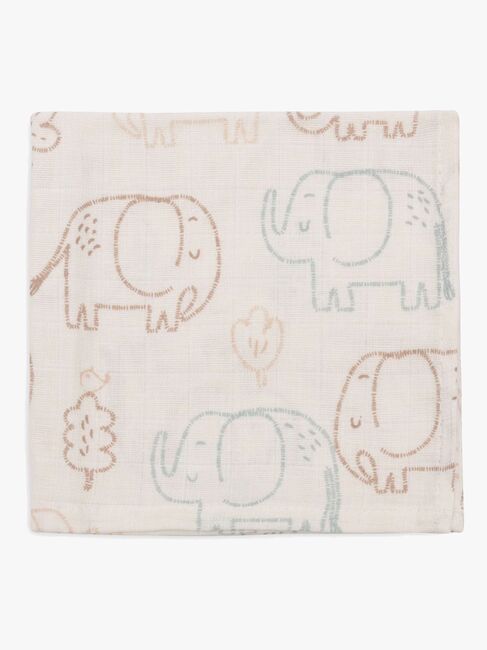 Jollein Vaskeklude 3-pak, Elephant Tales
