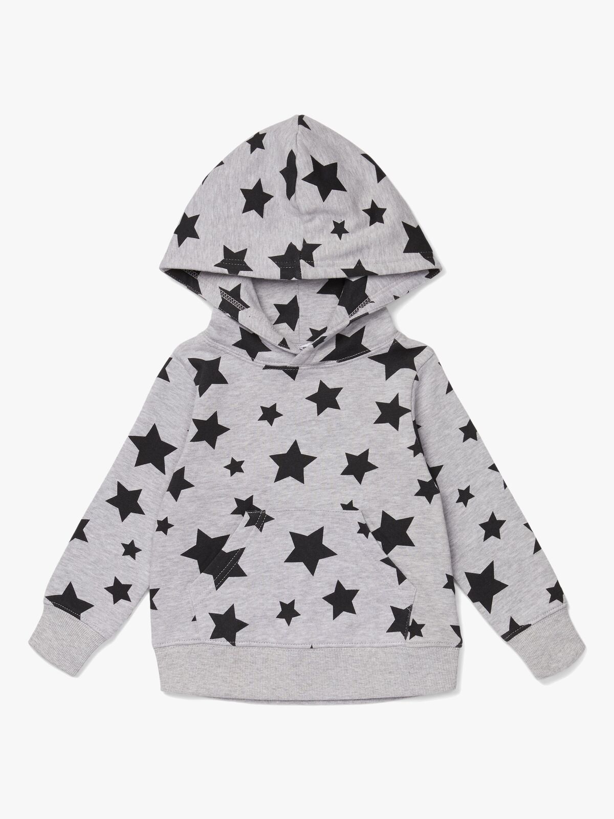 Luca & Lola Igor Hoodie, Grey Melange/Stars