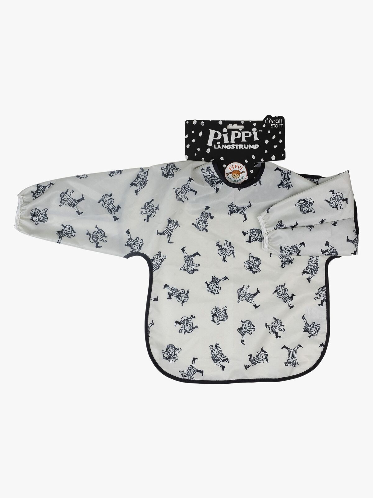 Pippi Langstrømpe  Cirkus Langærmet Hagesmæk