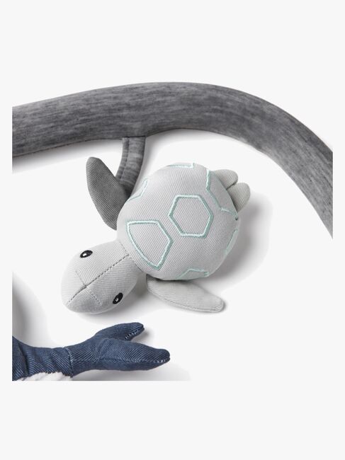 Ergobaby Evolve Legetøjsbøjle Ocean Wonders, Charcoal Grey