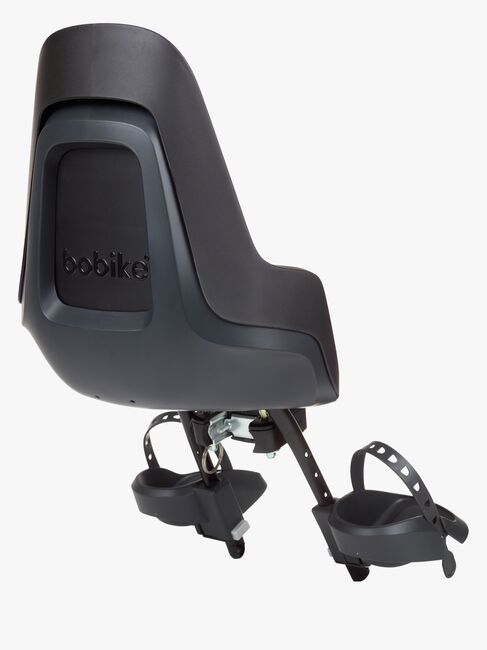 BoBike GO Mini Front Mount Cykelstol, Urban Black