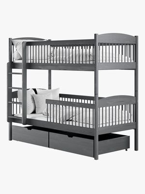 Lano Meble LUNA Køjeseng 90x200, Graphite