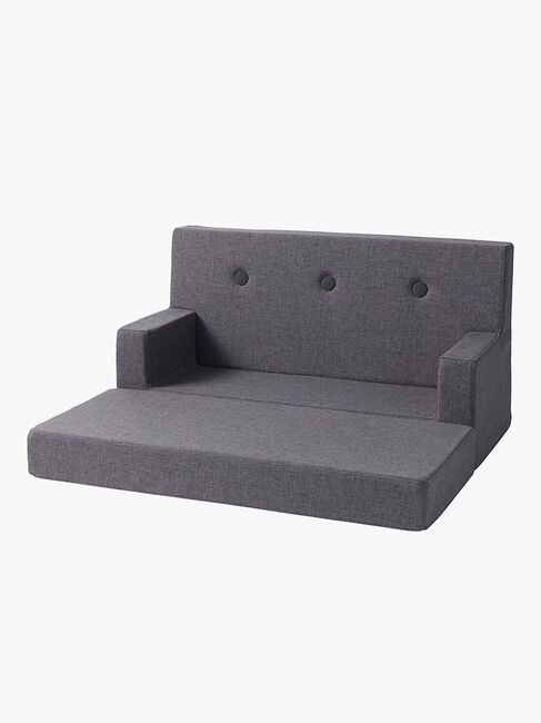 by KlipKlap Kids Sofa, Blue Grey
