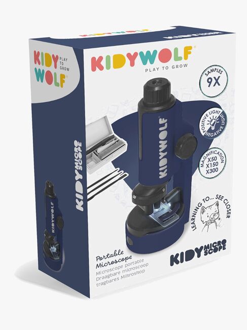 Kidywolf KIDYMICROSCOPE Mikroskop, Blå