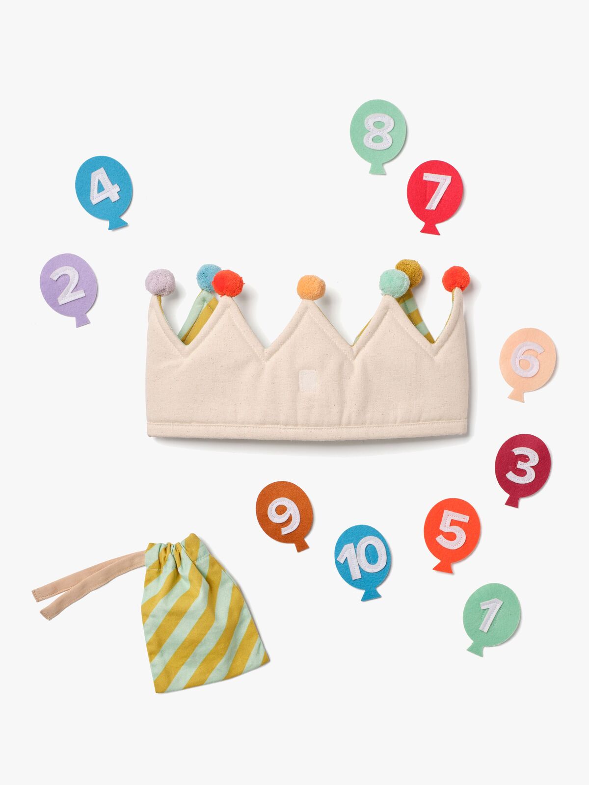 Kid's Concept Kostume Fødselsdagskrone