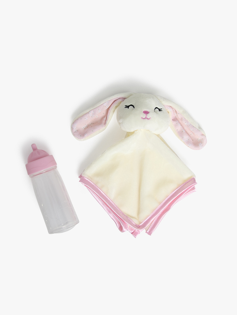 Cloudberry Castle Dukke med Bærekurv 40 cm, Pink