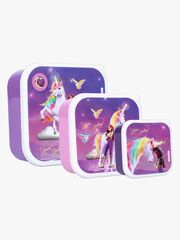 Unicorn Academy 3 in 1 Madkasse Fresh Bites, Lilla