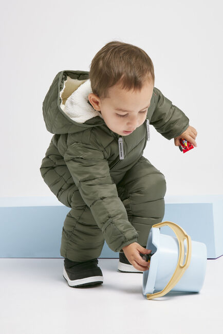 Nordbjørn Pilecub Babyflyverdragt, Green Thyme