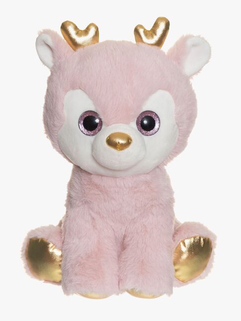 Teddykompaniet Bamse 30 cm Dådyr Ronja, Pink