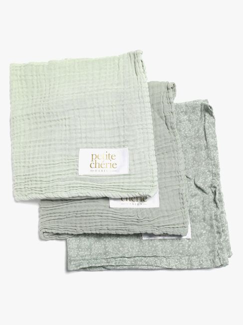 Petite Chérie Stofble 3-pak, Light Green