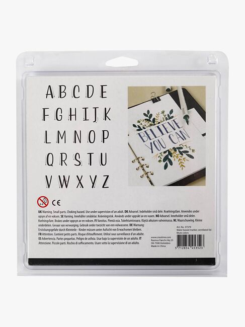 Creativ Company Sketch Marker Tusser Afdæmpede Farver 12-pak