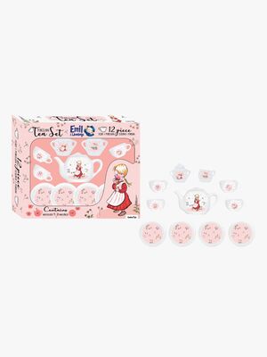 Emil fra Lønneberg Tesæt Porcelæn Ida 12 Dele