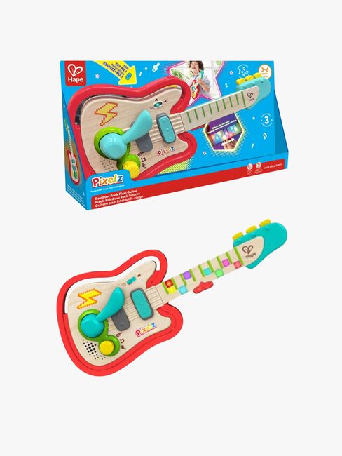 Hape Pixelz Rainbow Rock Guitar 87-0649-1148_1.jpg
