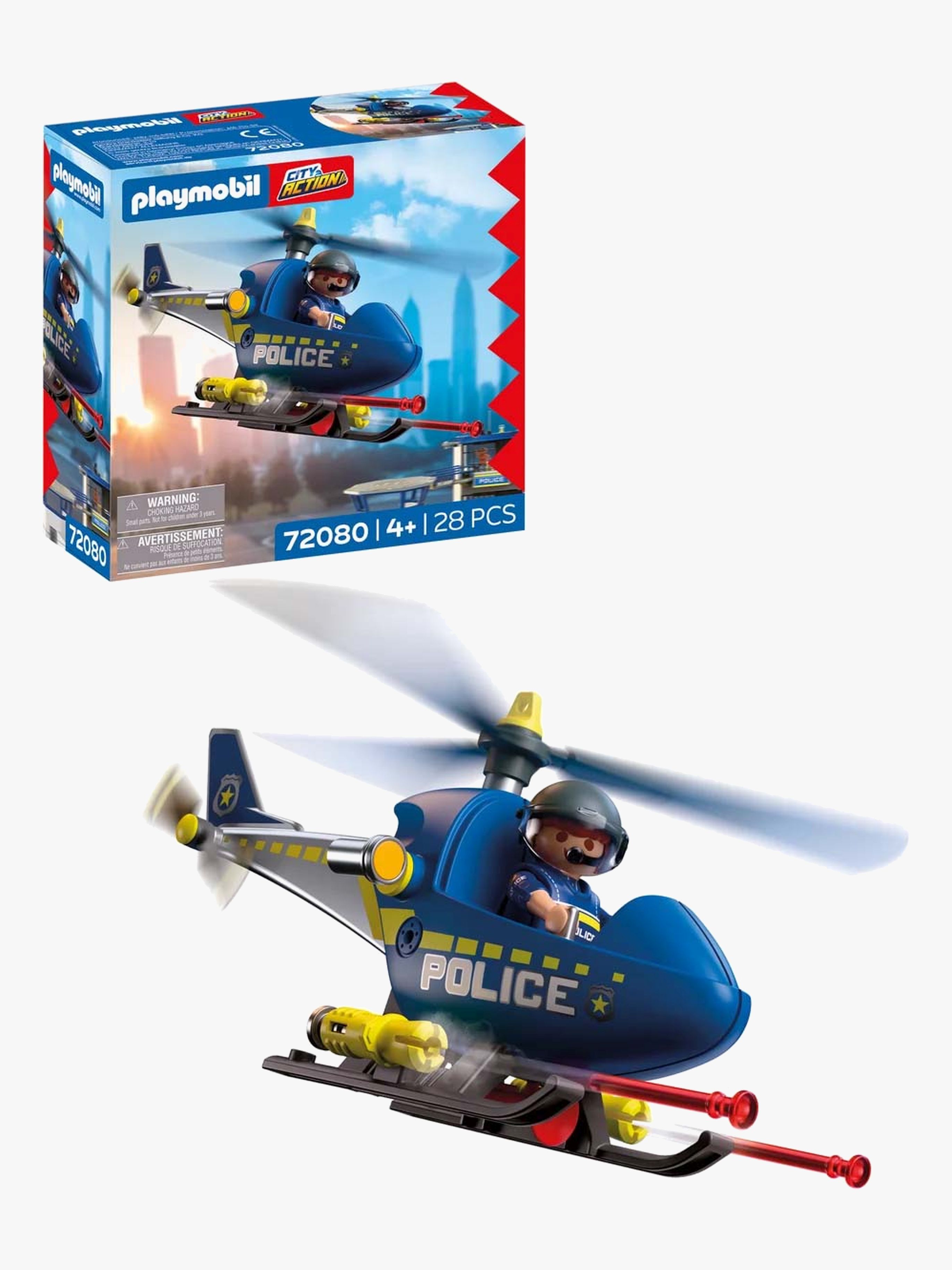 Playmobil City Action 72080 Polithelikopter