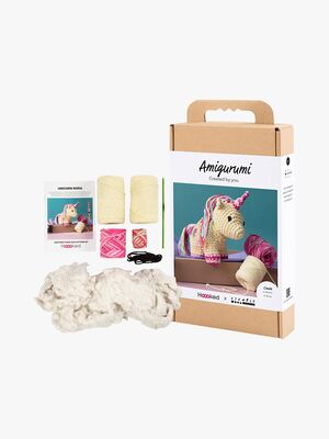 Creativ Company Hæklesæt Amigurumi Enhjørning DIY