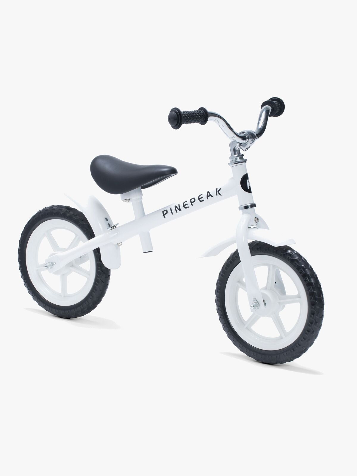 Pinepeak Komfort Løbecykel 12 tommer, Hvid
