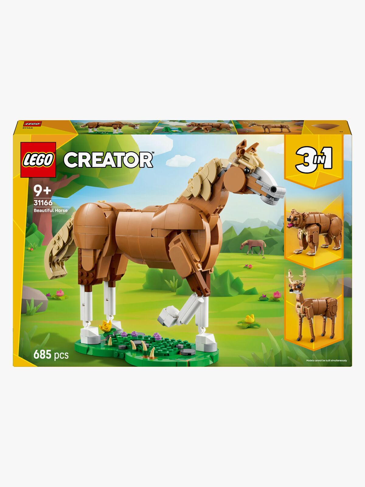 LEGO Creator 31166 Smuk hest