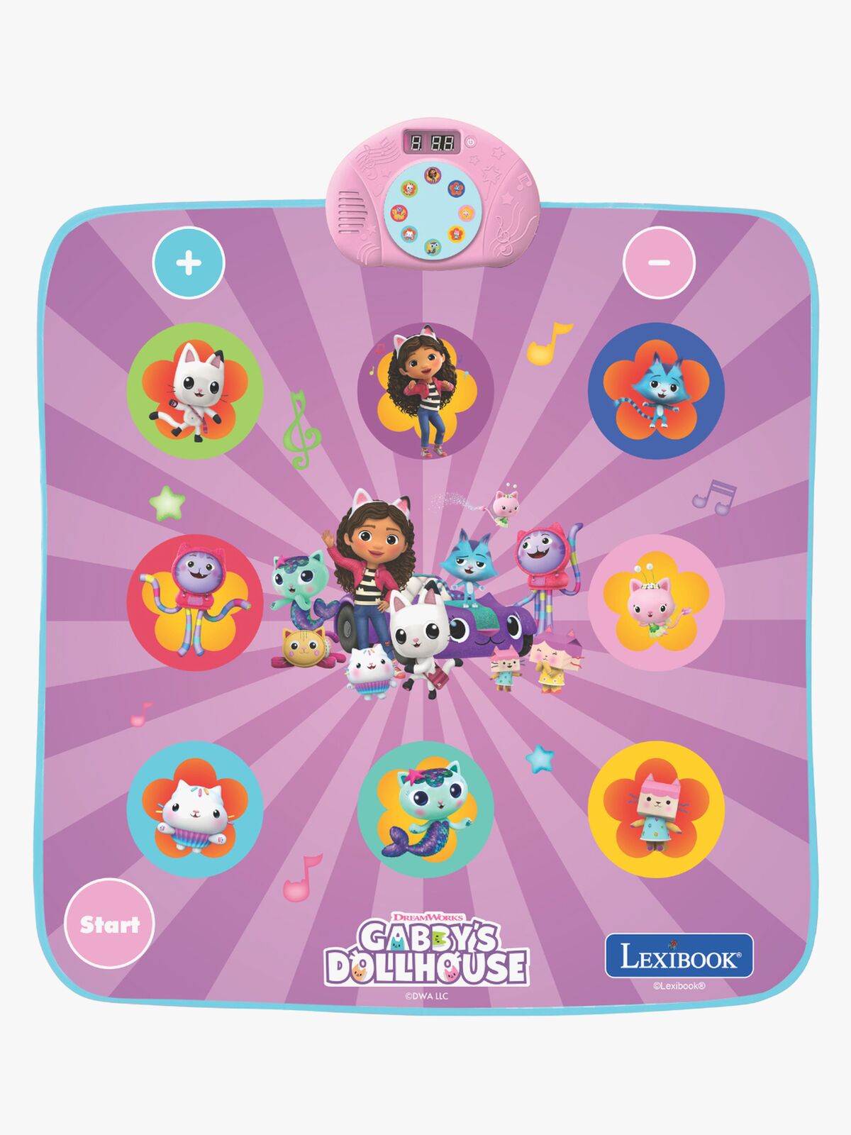 Gabby's Dollhouse Dansetæppe