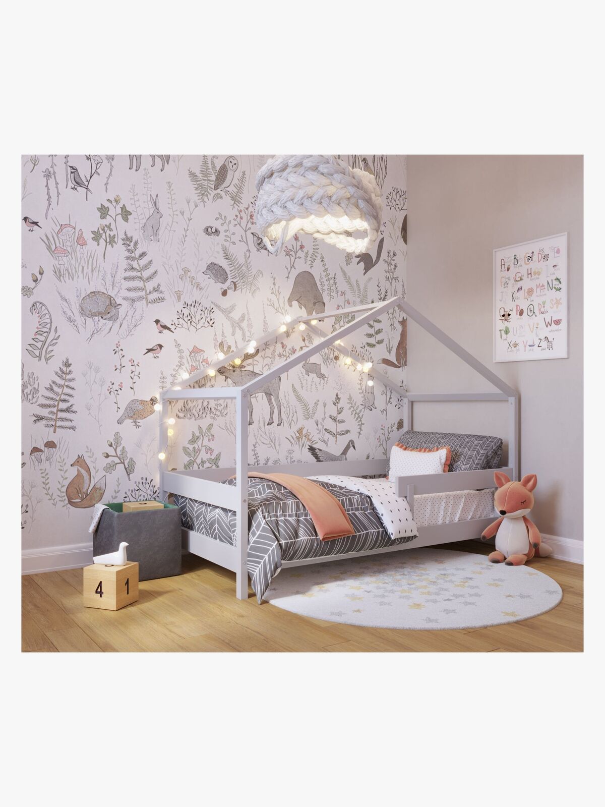 Yappy Kids Husseng 89x169x135, Grå