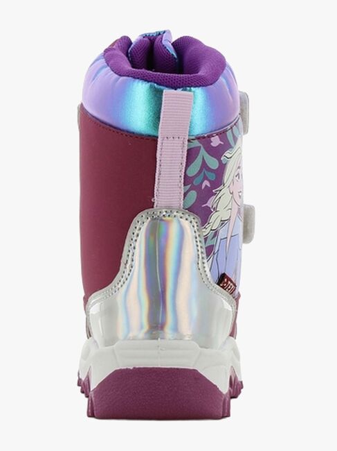 Disney Frozen Vinterstøvler, Silver/Dark Purple
