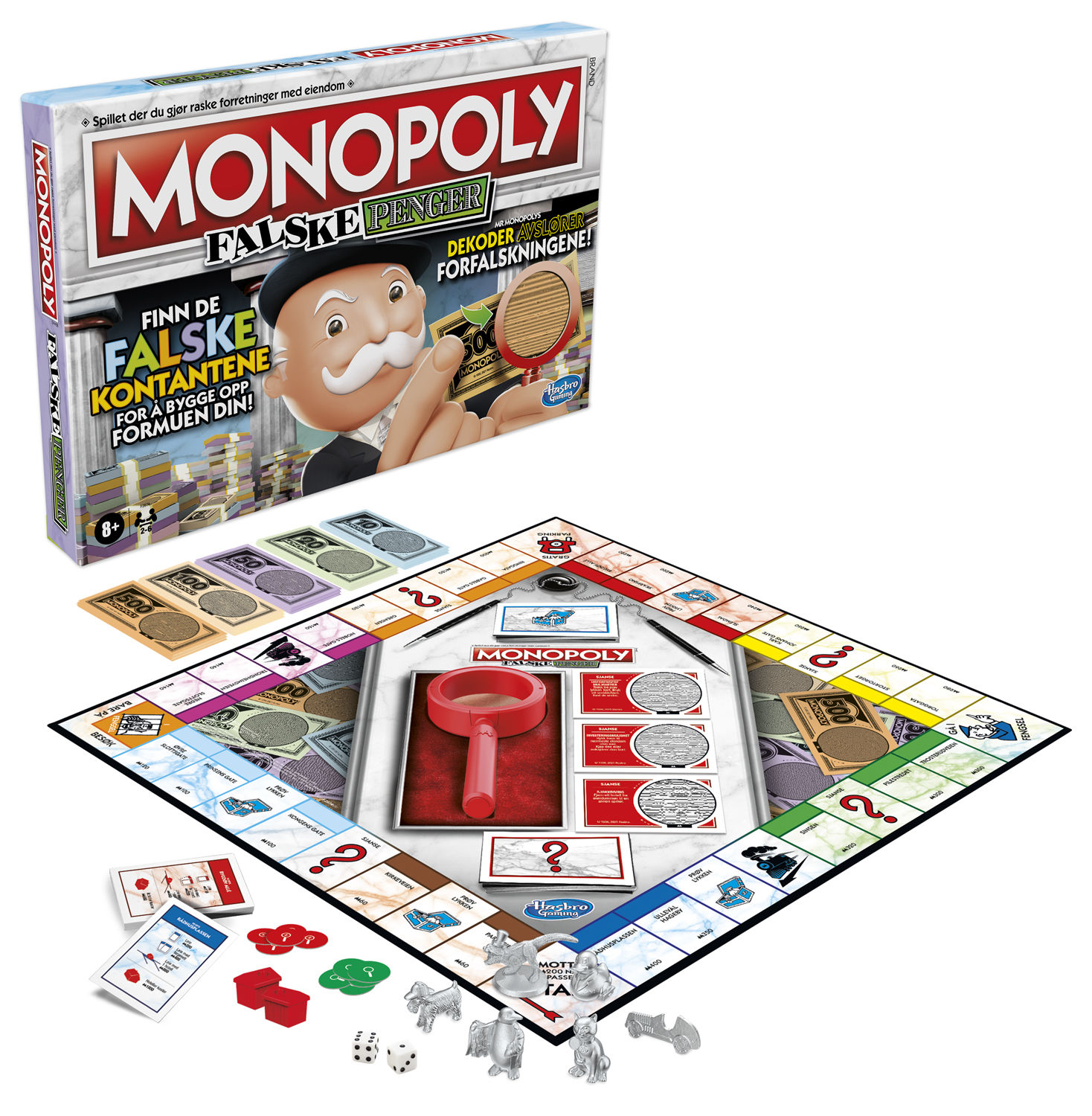 Hasbro Monopoly Crooked Cash