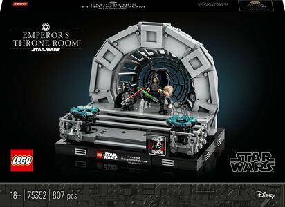 LEGO Star Wars 75352 Diorama Med Kejserens Tronsal
