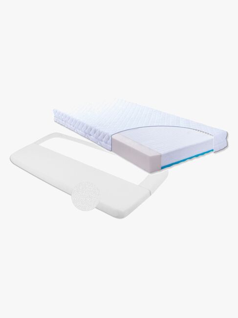 BabyMatex Madras Carpathia med Madrasbeskyttelses Betræk, Frotté 70x140