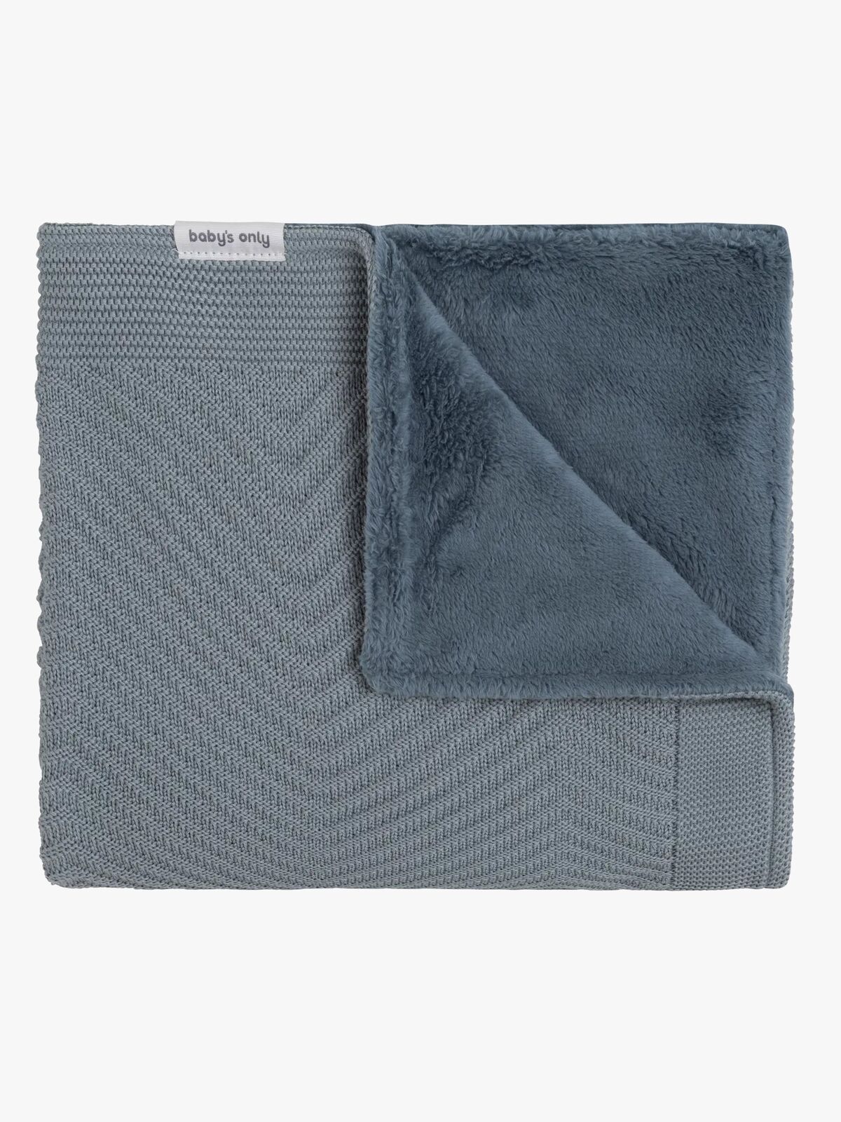 Baby's Only Baby Crib Tæppe Teddy Grace TOG 2.4, Nordic Blue