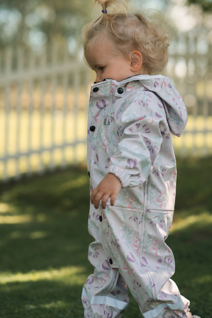 Lindberg Vattholma Regndragt, Lavender/Pink