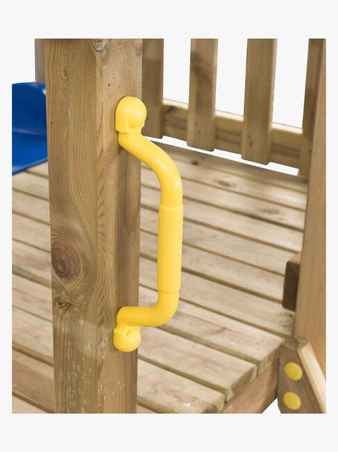 Swing King Daan Legestativ med Blå Rutsjebane