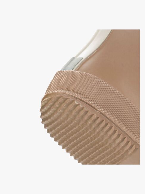 Viking Alv Paw Print Barefoot Gummistøvler, Beige