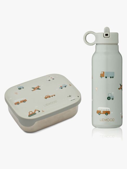 LIEWOOD Arthur Madkasse og Falk Flaske, Vehicles/Dove Blue