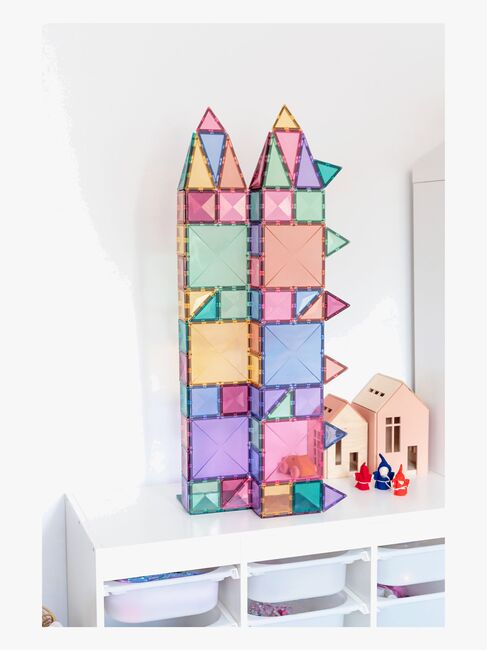 Connetix Magnetiske Byggeklodser Pastel Startsæt 64 Dele