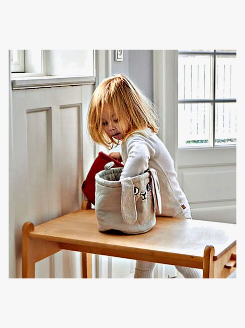 Roommate Mini Opbevaringskurv Kanin, Grå