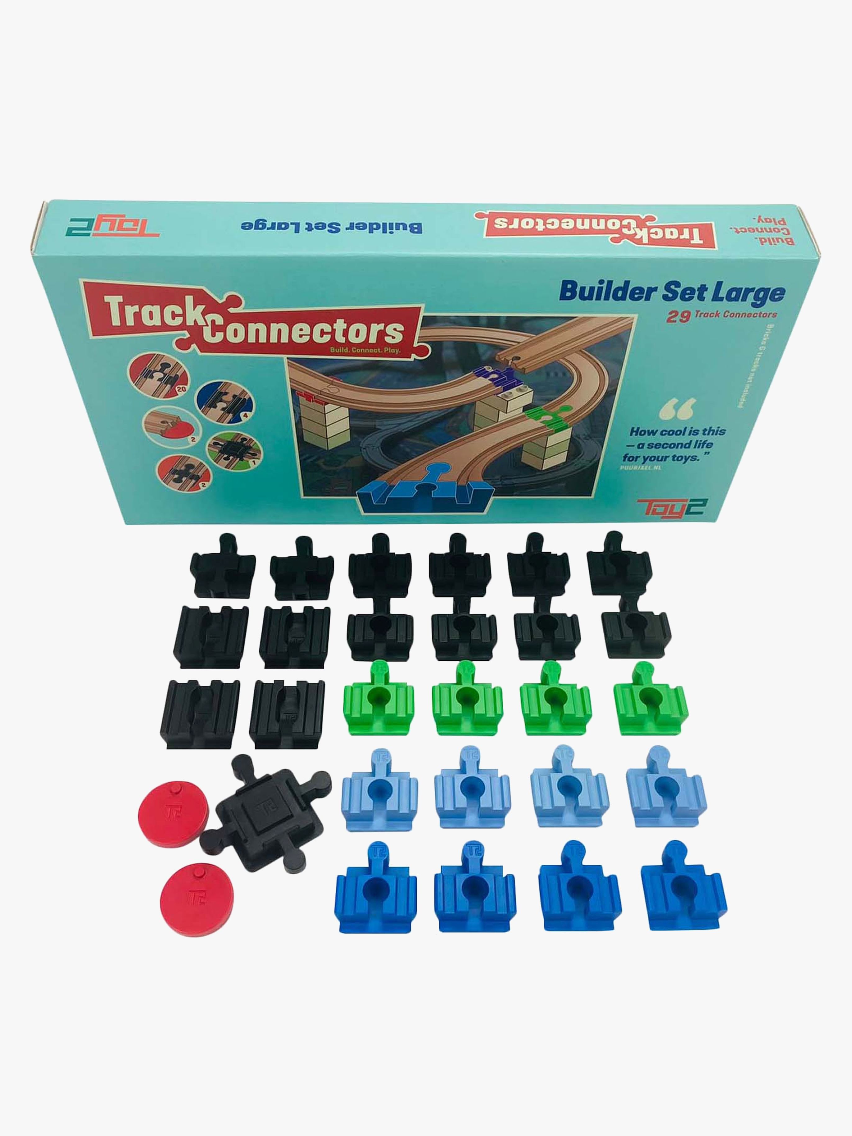 TOY2 Track Connector Builder Set Large Koblinger