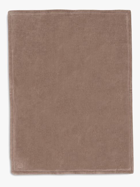 Jollein Tæppe 75x100 cm Box Knit/Velvet, Milky Coffee