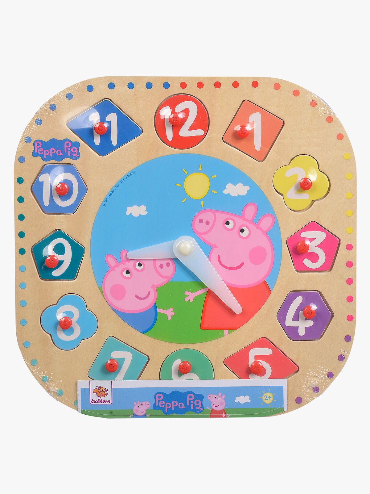 Gurli Gris Puslespil Ur, 25 cm