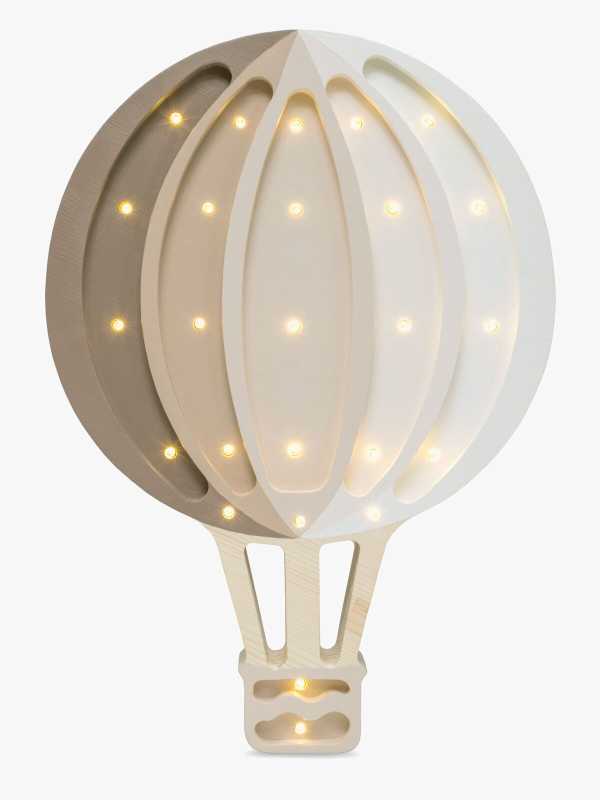 Little Lights Lampe Balloner, Cappucino Rainbow