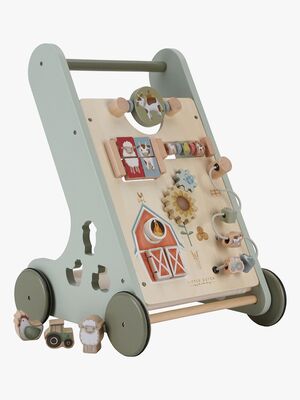 Little Dutch Multiaktivitet Gåvogn Forest Friends, Grøn