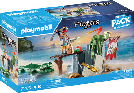 Playmobil 71473 Pirates Starter Pack Byggesæt Pirat med Alligator